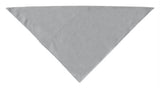 Plain Bandana Grey Large