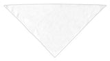 Plain Bandana White Large