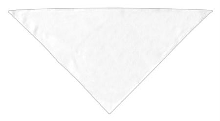 Plain Bandana White Large