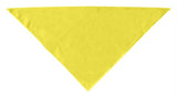 Plain Bandana Yellow Large