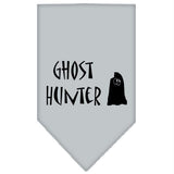 Ghost Hunter Screen Print Bandana Grey Small