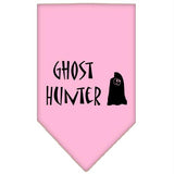 Ghost Hunter Screen Print Bandana Light Pink Small