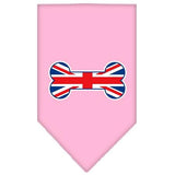 Bone Flag UK  Screen Print Bandana Light Pink Large