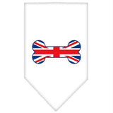 Bone Flag UK  Screen Print Bandana White Large