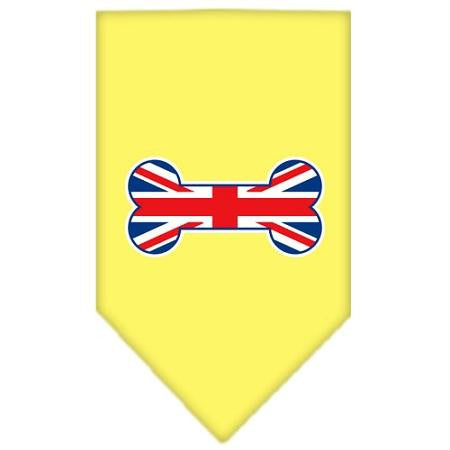 Bone Flag UK  Screen Print Bandana Yellow Large