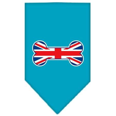 Bone Flag UK  Screen Print Bandana Turquoise Small