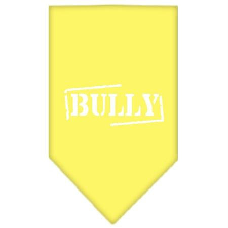 Bully Screen Print Bandana Yellow Large