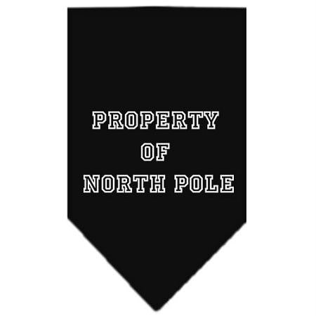 Property of North Pole Screen Print Bandana Black Small