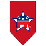Republican Screen Print Bandana Red Small