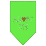 Adopt Me Rhinestone Bandana Lime Green Large