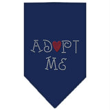 Adopt Me Rhinestone Bandana Navy Blue large