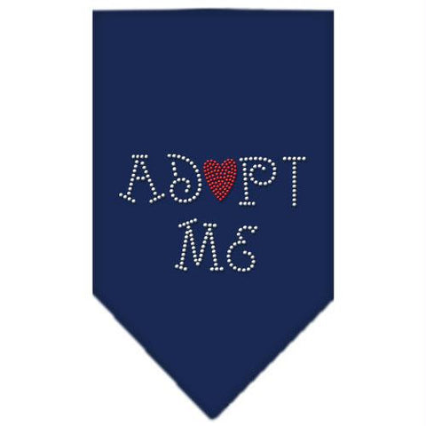 Adopt Me Rhinestone Bandana Navy Blue large