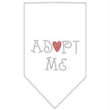 Adopt Me Rhinestone Bandana White Large