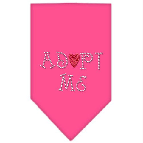 Adopt Me Rhinestone Bandana Bright Pink Small