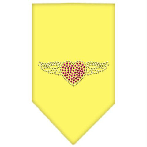 Aviator Rhinestone Bandana Yellow Large