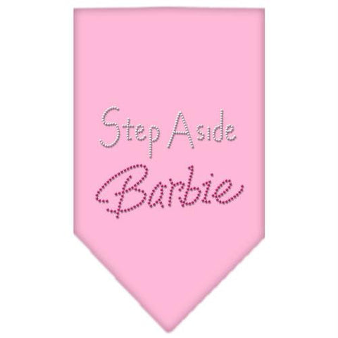 Step Aside Barbie Rhinestone Bandana Light Pink Small