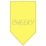 Cheeky Rhinestone Bandana Yellow Small