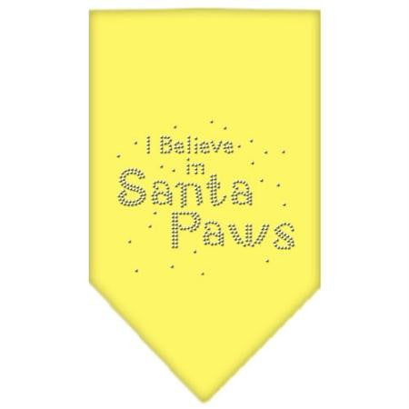 Santa Paws Rhinestone Bandana Yellow Large