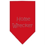 Home Wrecker Rhinestone Bandana Red Small