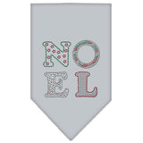 Noel Rhinestone Bandana Grey Large