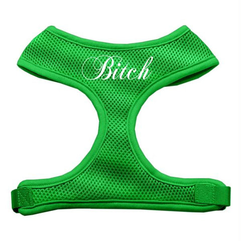 Dog Harness Soft Mesh Emerald Green