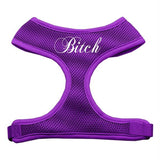 Dog Harness Soft Mesh Purple