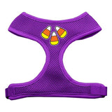 Candy Corn Design Soft Mesh Harnesses Purple Large