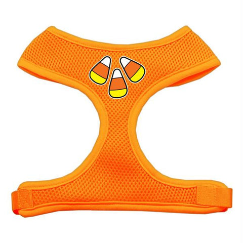 Candy Corn Design Soft Mesh Harnesses Orange Medium