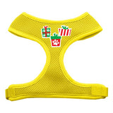 Presents Screen Print Soft Mesh Harness  Yellow Small