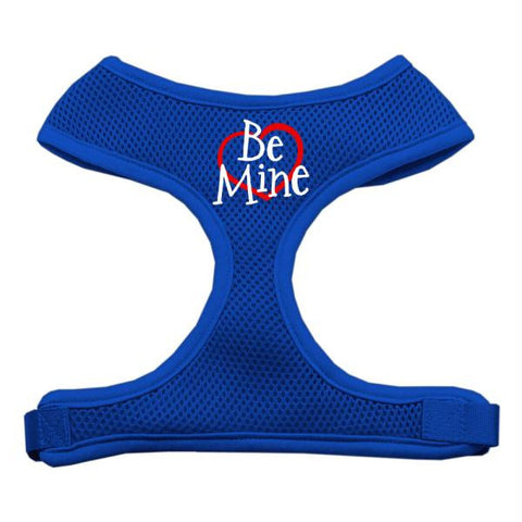 Be Mine Soft Mesh Dog Harnesses Blue