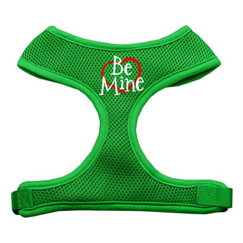 Dog Harnesses Be Mine Soft Mesh Emerald Green