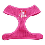 Dog Harness Be Mine Soft Mesh Pink