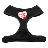 Soft Mesh Dog Harnesses Black Puppy Love