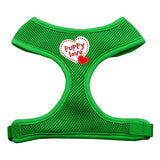 Soft Mesh Dog Harness Emerald Green Puppy Love