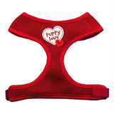 Soft Mesh Dog Harnesses Red Puppy Love