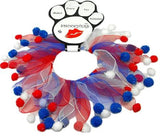 Red, White and Blue Fuzzy Smoochers XL RWB