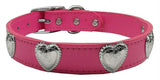 Western Heart Leather Pink 22