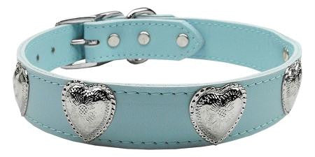 Western Heart Leather Baby Blue 26