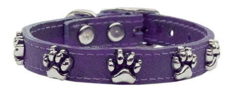 Faux Ostrich Paw Leather Purple 20