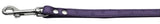 Faux Ostrich Leash Purple 1-2'' Wide