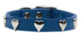 Heart Leather Blue 10