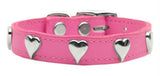 Heart Leather Pink 10