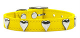 Heart Leather Yellow 10