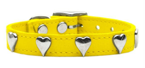 Heart Leather Yellow 16