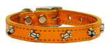 Metallic Bone Leather  Metallic Orange 10