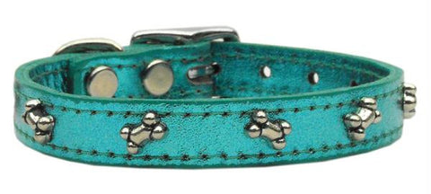 Metallic Bone Leather  Turquoise MTL 14