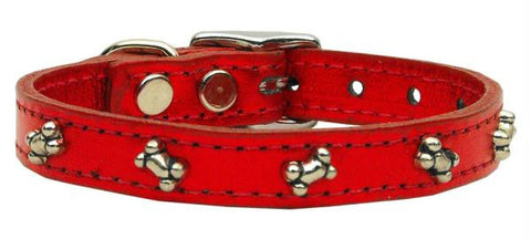 Metallic Bone Leather  RedMTL 20