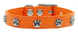 Paw Leather  Orange 10