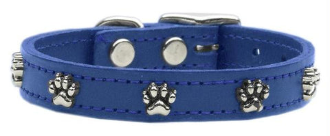 Paw Leather  Blue 12