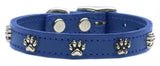 Paw Leather  Blue 18